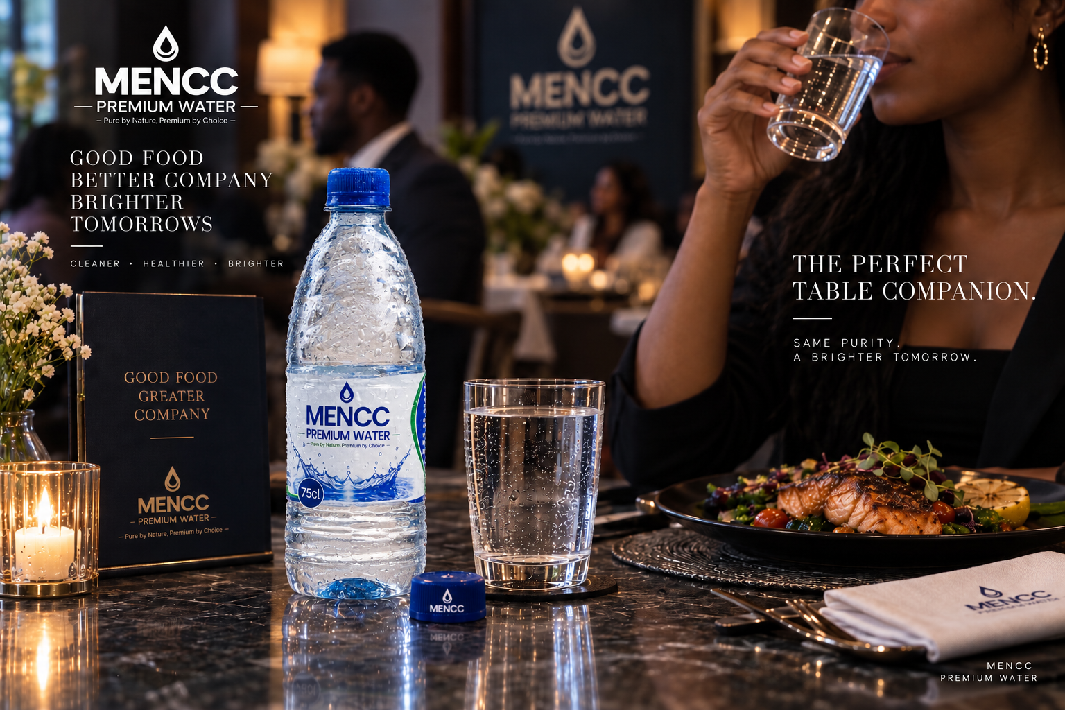 MENCC at a premium restaurant